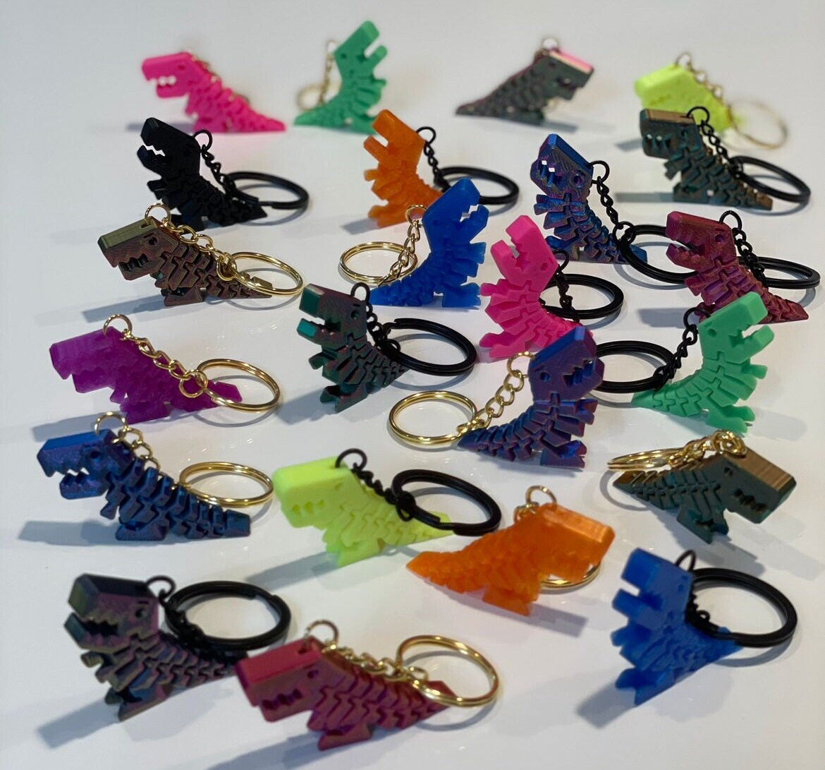 Mini Flexi-Rex Keychain