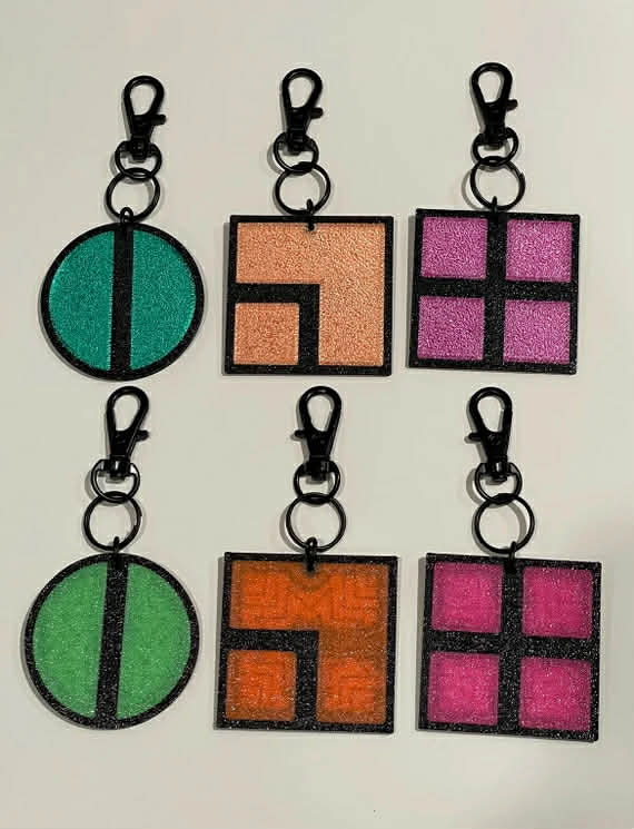 Helldivers Sample Keychain