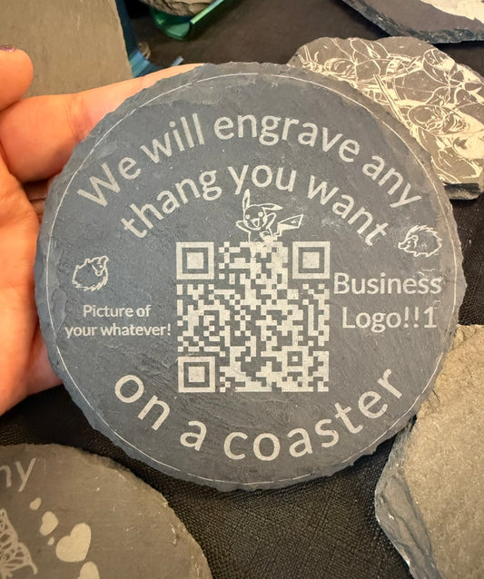Custom Slate Coaster