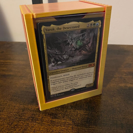 Window Commander Deck Box - Fits Top Loader!