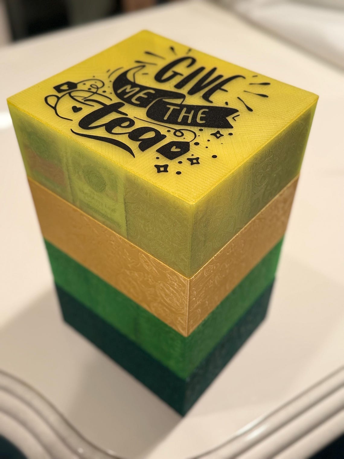 Stackable Tea Bag Container