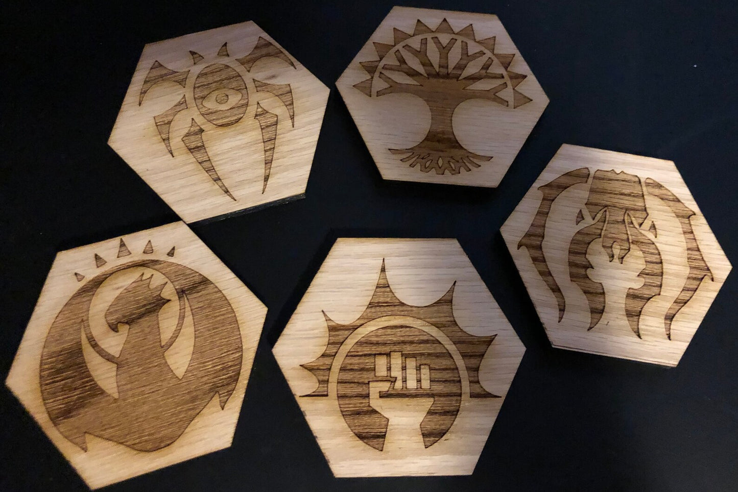 Magic the Gathering Guild Coasters