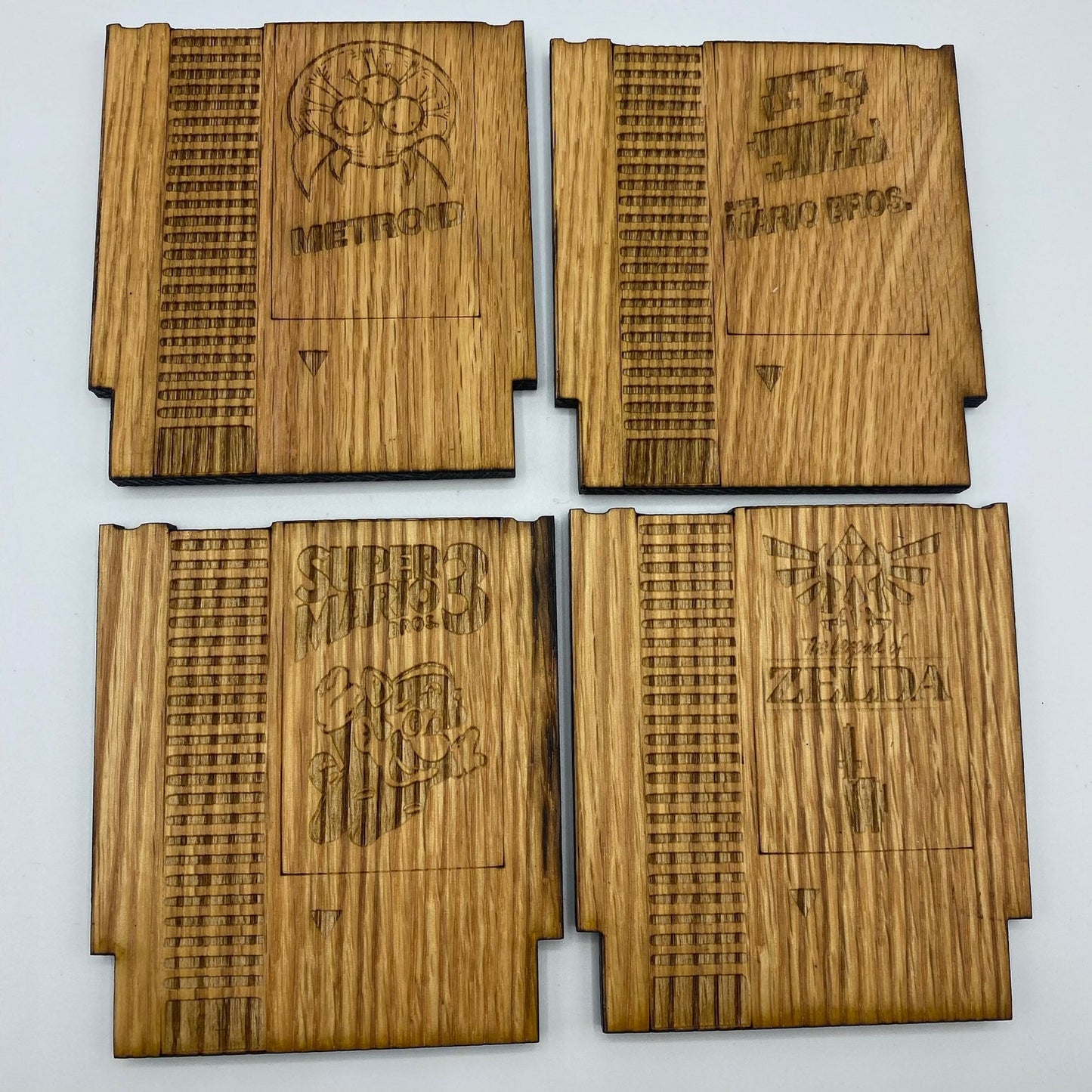 Retro Game NES Cartridge Coasters