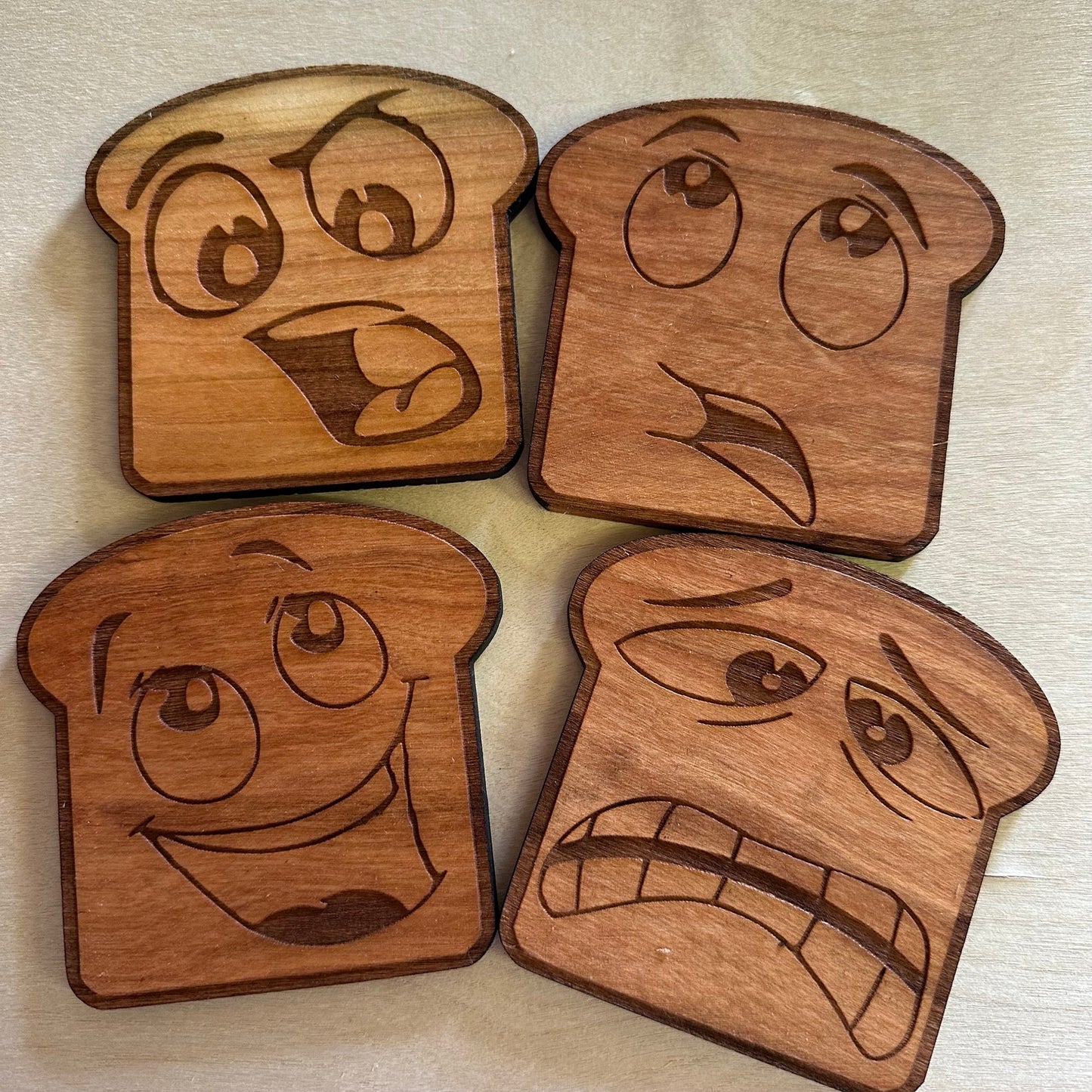 Brave Little Toast Coasters