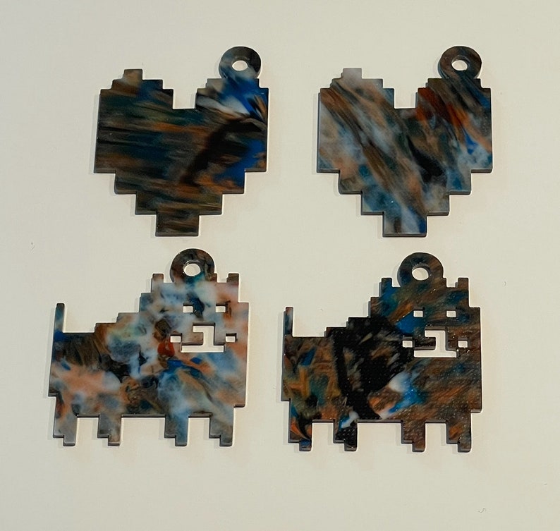 Repurposed Filament Key Charms (Customizable!)