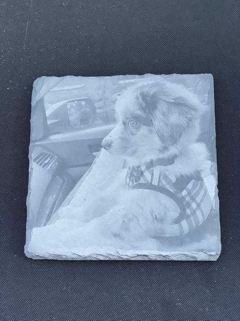 Custom Slate Coaster