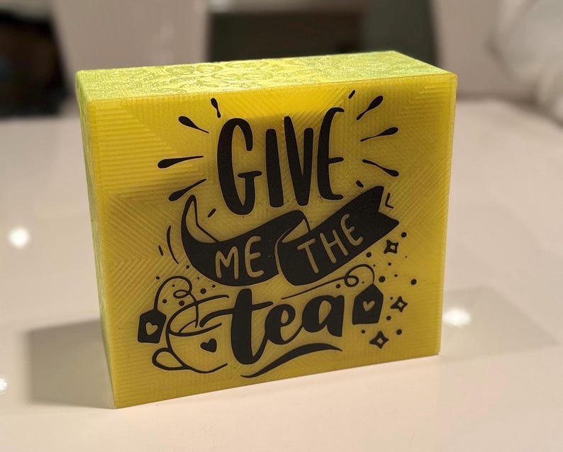 Tea Bag Storage Container Lid