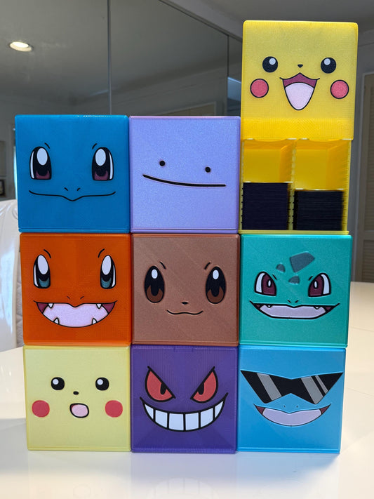 Pokemon Face Deckbox